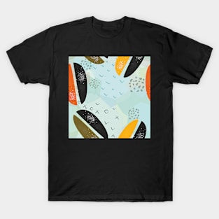 Terracotta Abstract T-Shirt